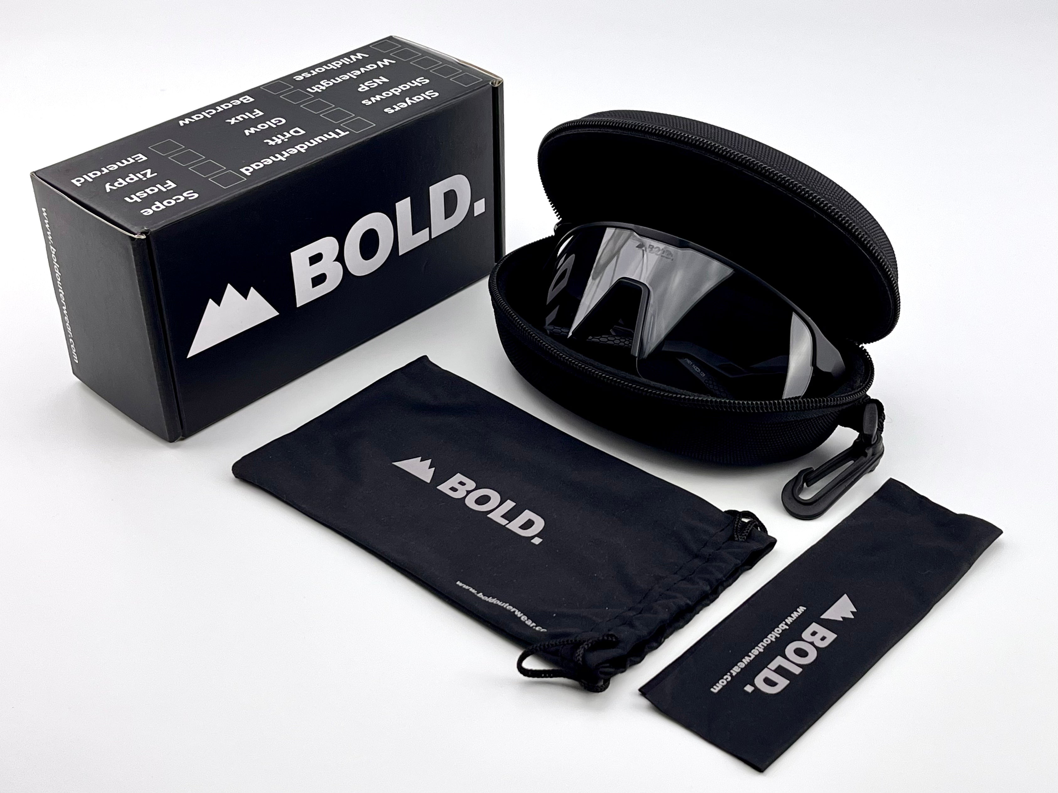 BOLD Flash Photochromic Sunglasses – MTB, Ski, Run & Lifestyle Eyewear