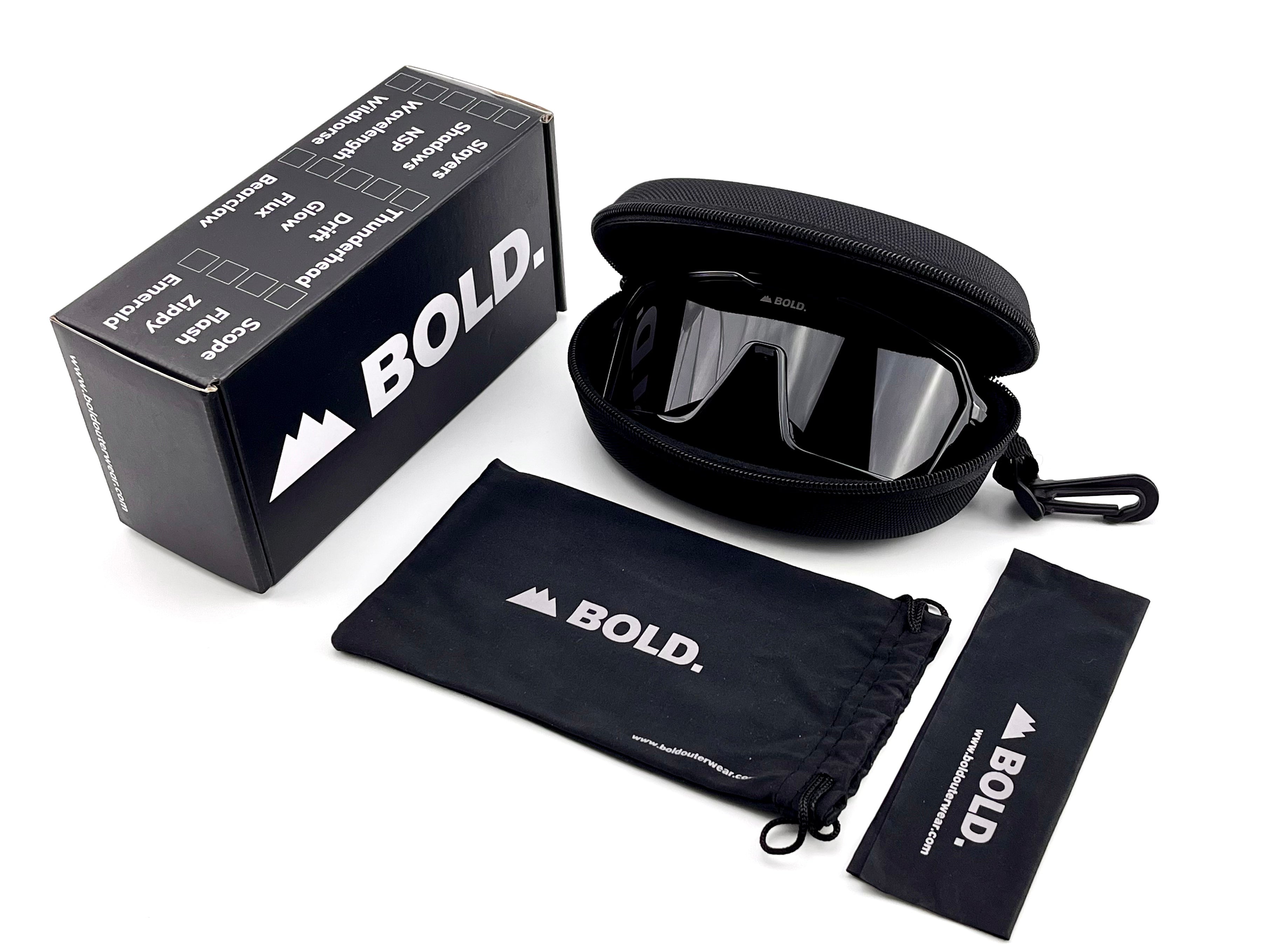 BOLD Flux Performance Sunglasses – MTB, Ski, Run & Lifestyle Eyewear